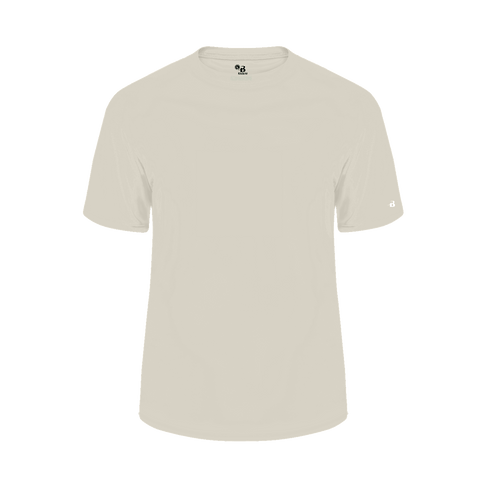 Badger Sport B-Core Tee, Sizes 2XL-4XL (412000-054708), Color 'Vintage White'